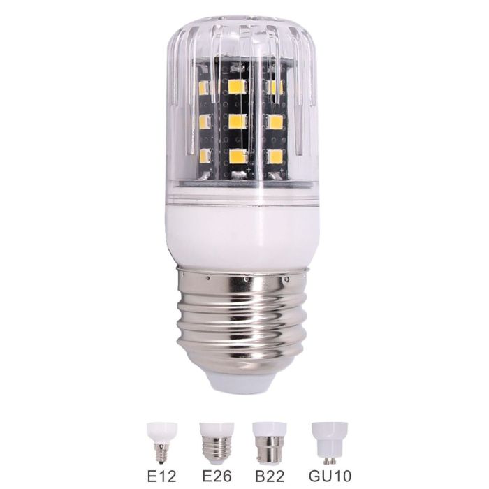 5 Watt LED Corn Bulb | 12V DC | GU10 Base