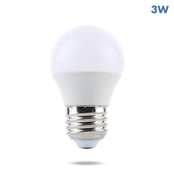 3 Watt 24V DC LED Bulb E26 G45S - Watt-a-Light
