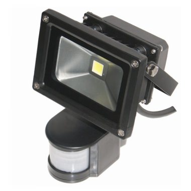 10w 12v LED Flood Light With PIR Motion Detector