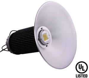 120W LED High Bay Light with Reflector 120/240 VAC - Watt-a-Light