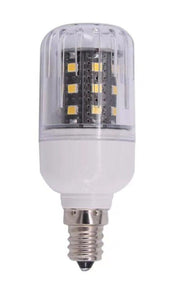 3 Watt LED Corn Bulb | 32V DC | E12 Candelabra Base