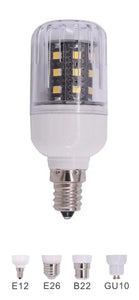 3 Watt LED Corn Bulb | 32V DC | B22 Bayonet Base