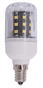 5 Watt LED Corn Bulb | 24V DC | E12 Candelabra Base